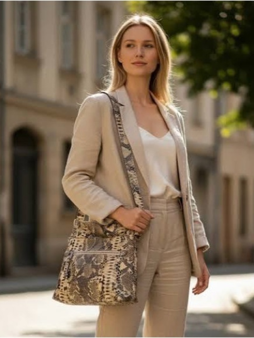 🍁3/$30🍁Danier Faux Python Embossed Crossbody Bag